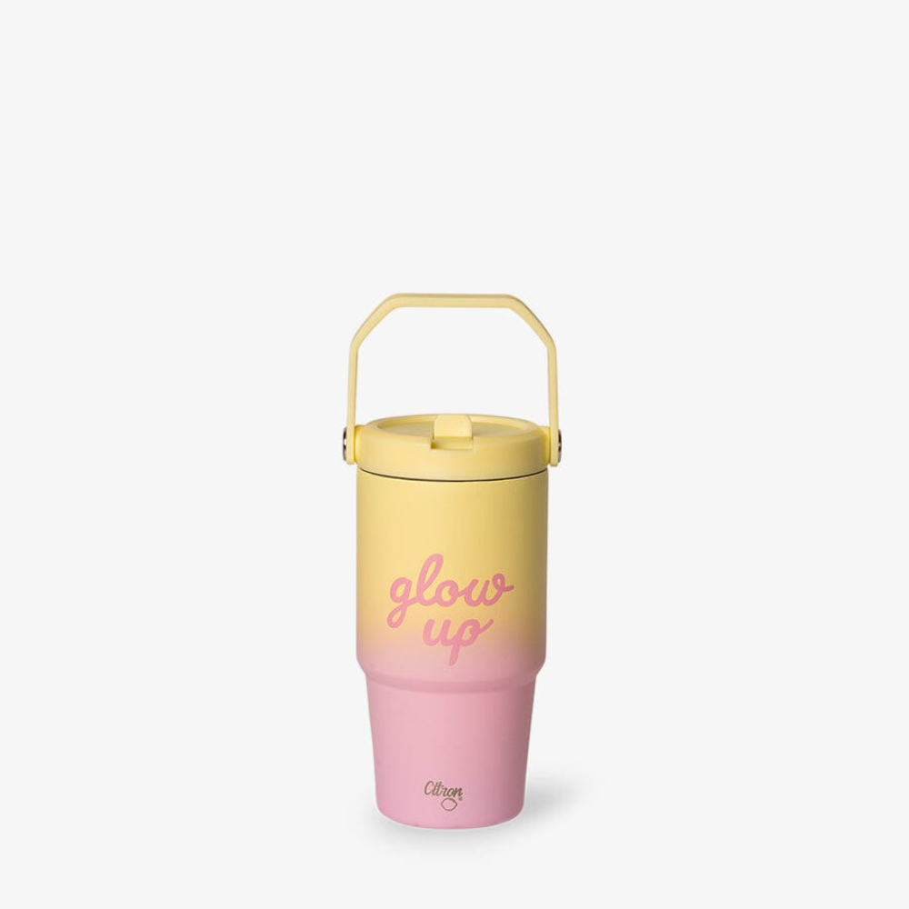 Citron Kubek Termiczny z Uchwytem 600ml Glow Up Pink Yellow