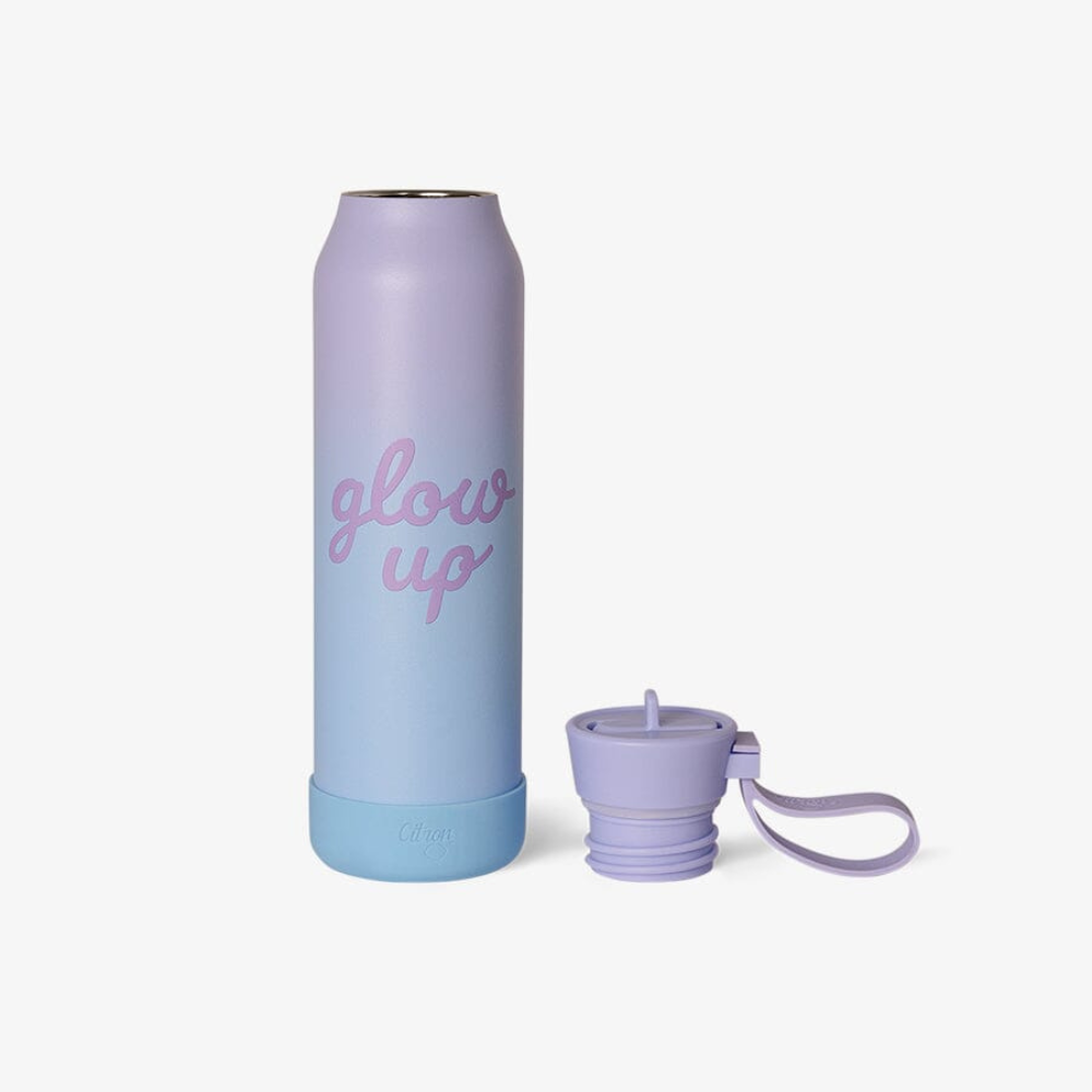 Citron Butelka Termiczna ze Stali Nierdzewnej 500ml - Glow up Purple Blue