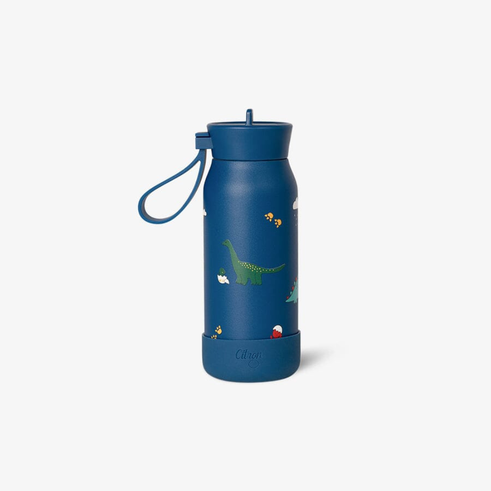 Citron Butelka Termiczna ze Stali Nierdzewnej 250ml - Blue Dino