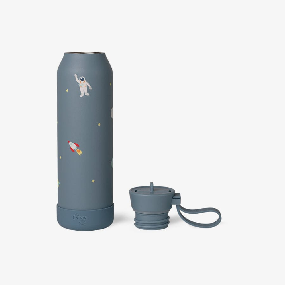Citron Butelka Termiczna ze Stali Nierdzewnej 500ml - Spaceship Dusty Blue