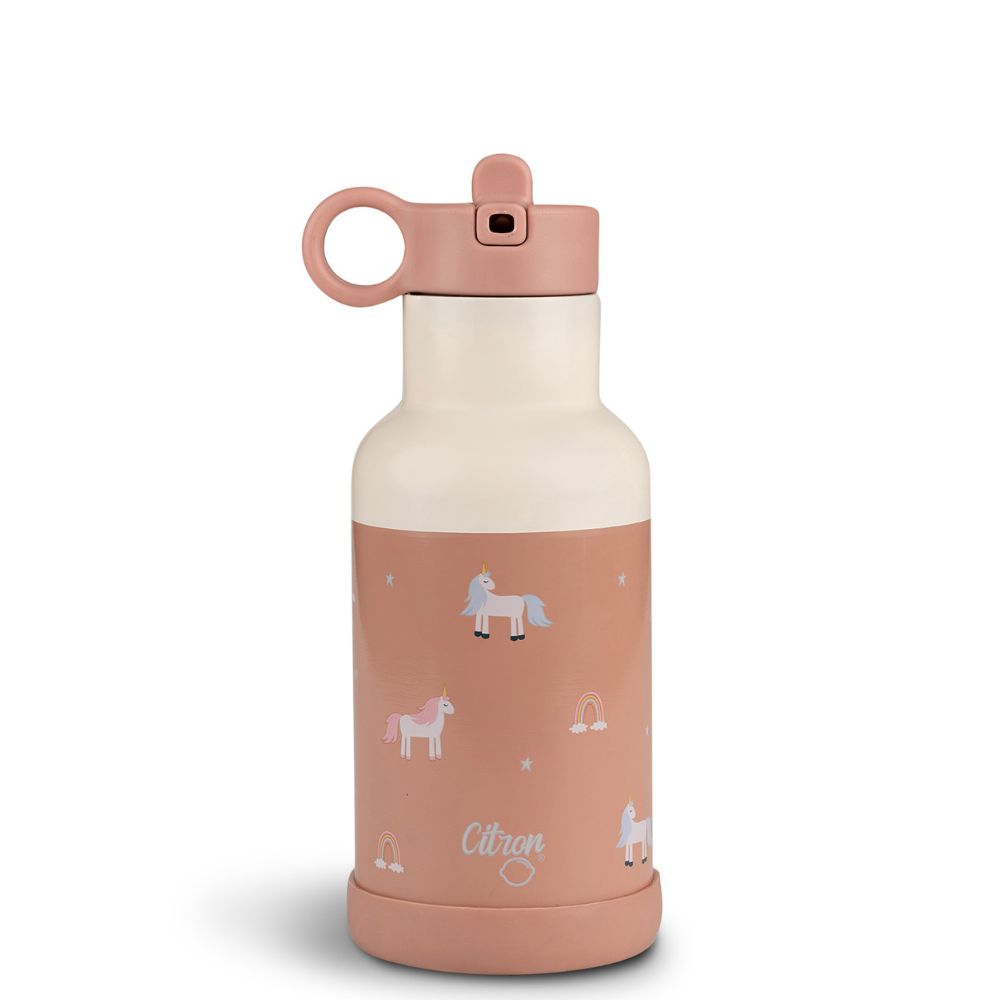 Citron Butelka Termiczna ze Stali Nierdzewnej 350ml - Unicorn Blush Pink
