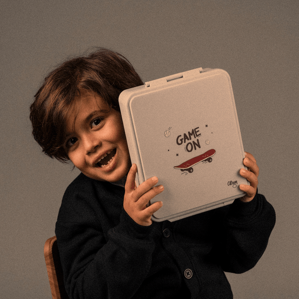 Citron Grand Lunch Box z Termosem - Cool Kid