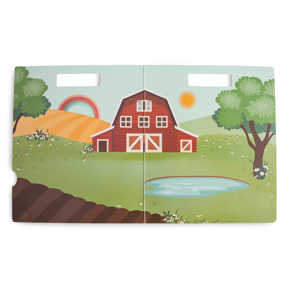 Mushie Naklejki wielokrotnego użytku Farm