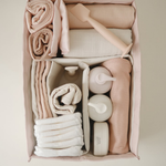 Mushie Organizer na pieluszki Blush