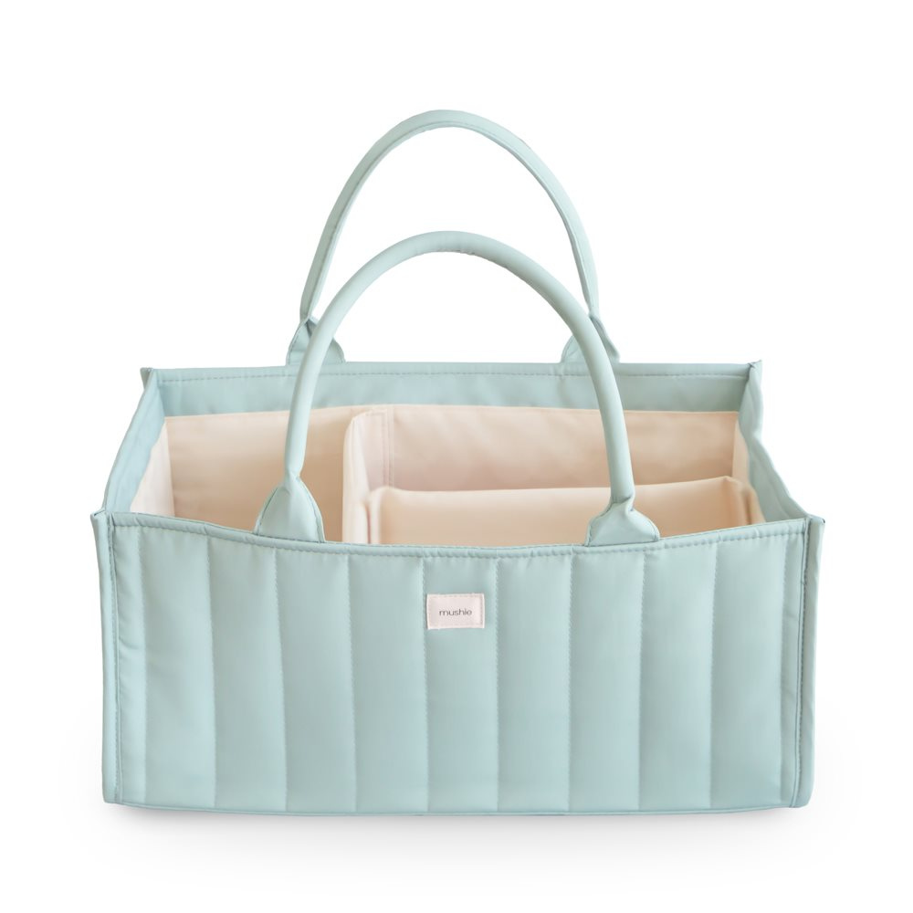 Mushie Organizer na pieluszki Roman Green