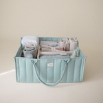 Mushie Organizer na pieluszki Roman Green