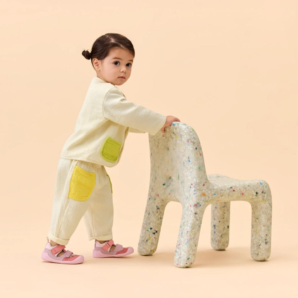 Affenzahn Sandały niemowlęce skórzane Prewalker Freely Unicorn