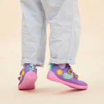 Affenzahn Barefoot buty dla dzieci bawełniane Lucky Creative Toucan