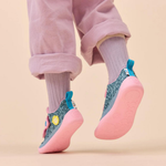 Affenzahn Barefoot buty dziecięce Knit Happy Chameleon