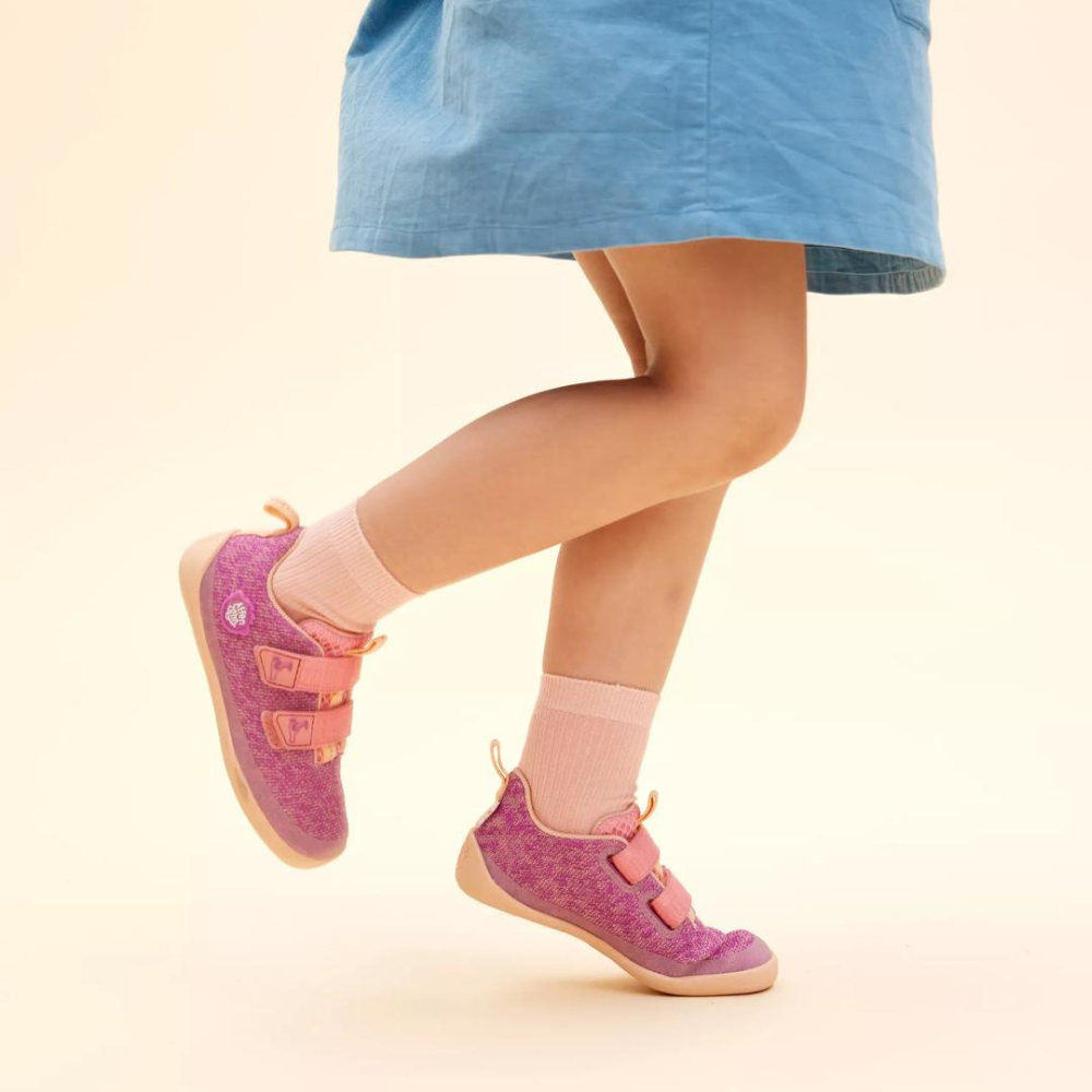 Affenzahn Barefoot buty dziecięce Knit Happy Flamingo