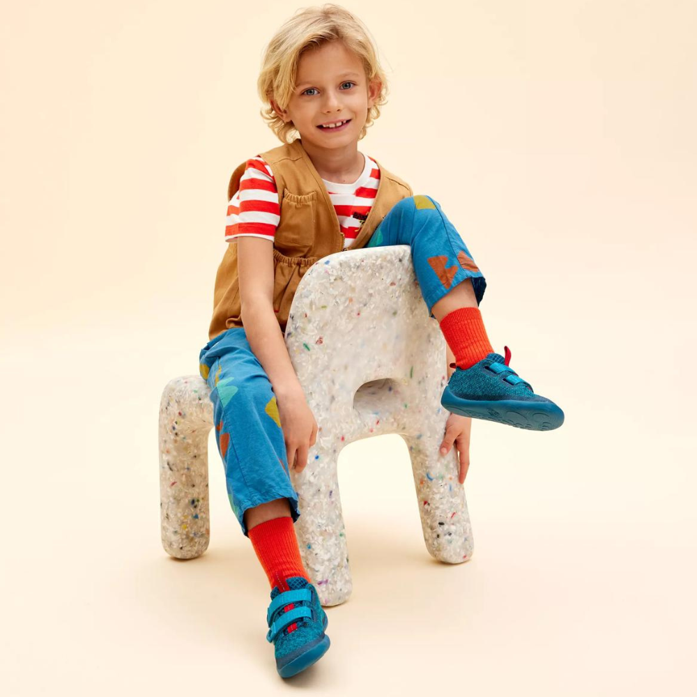 Affenzahn Barefoot buty dziecięce Knit Happy Shark