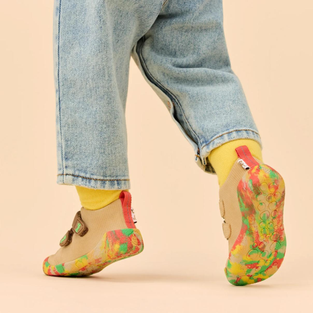Affenzahn Niemowlęce buciki barefoot skórzane Prewalker Affenzahn