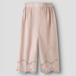 Lil’ Atelier Spodnie dla dziewczynki szerokie Peach Whip NMFDAYNA