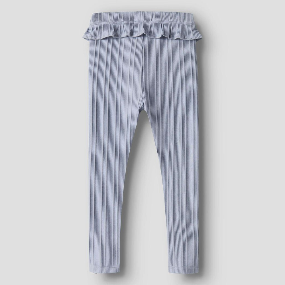 Lil’ Atelier Legginsy dziecięce dla dziewczynki Zen Blue NMFTANSY