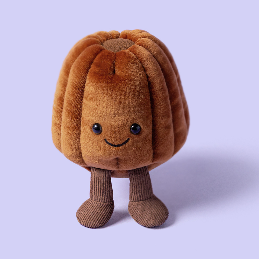 Jellycat Przytulanka Zabawne Francuskie Canelé Carol 8cm