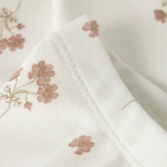 Lil’ Atelier Legginsy niemowlęce Coconut Milk Flower Pink NBFLAYO