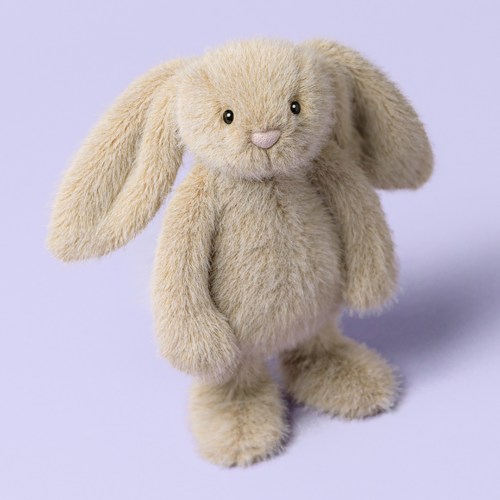 Jellycat Przytulanka Króliczek Fluffet Oat 18cm