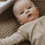 That’s mine Pajacyk niemowlęcy Cathie Onesie Light Brown Melange