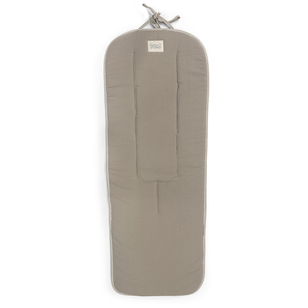 Babyshower uniwersalna mata do wózka feel almond