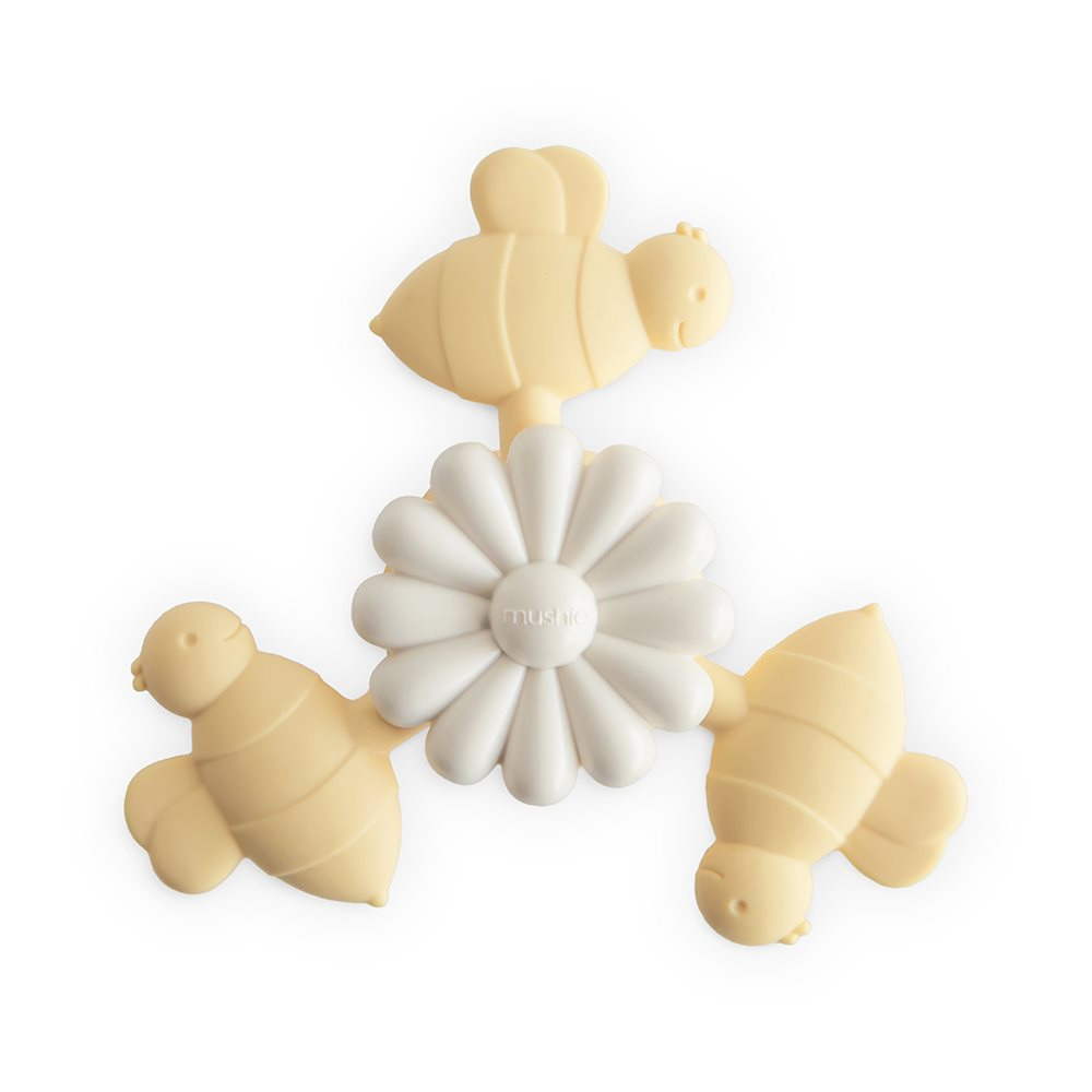 Mushie Spinner Sensoryczny z Przyssawką Bee