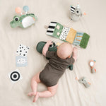 Done by Deer Lusterko Stojące dla niemowlaka Croco Green