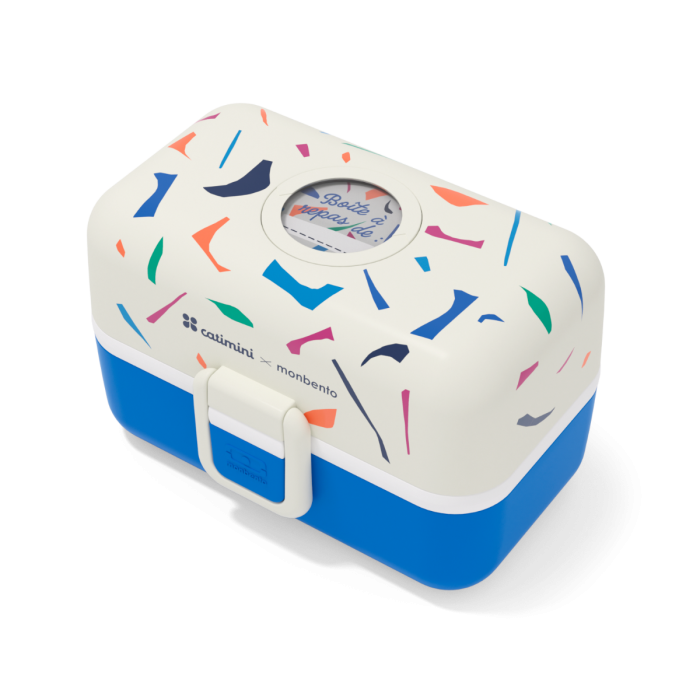 Monbento Lunchbox dla dzieci Tresor Catimini Blue Terrazzo