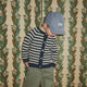 Konges Sløjd Sweter dziecięcy Billi Knit Cardigan Blue Stripe
