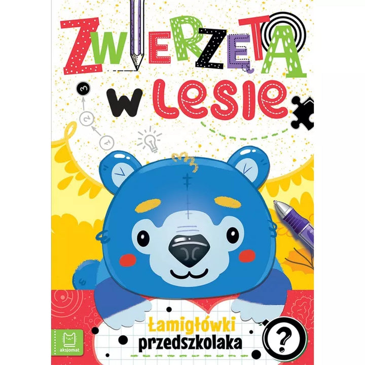 Aksjomat Łamigłówki dla dzieci Zwierzęta w lesie