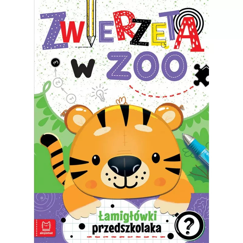 Aksjomat Łamigłówki dla dzieci Zwierzęta w Zoo