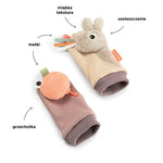 Done by Deer Skarpetki z grzechotką Celebration Sand