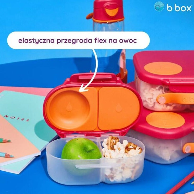 B.box Mini Lunchbox pojemnik na przekąski Blue Blaze