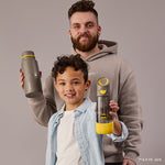 B.box Tritanowa butelka bidon ze słomką 600 ml Batman