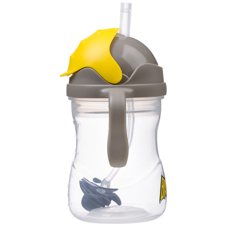 B.box bidon z obciążoną słomką niekapek 240 ml Batman