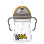 B.box bidon z obciążoną słomką niekapek 240 ml Batman