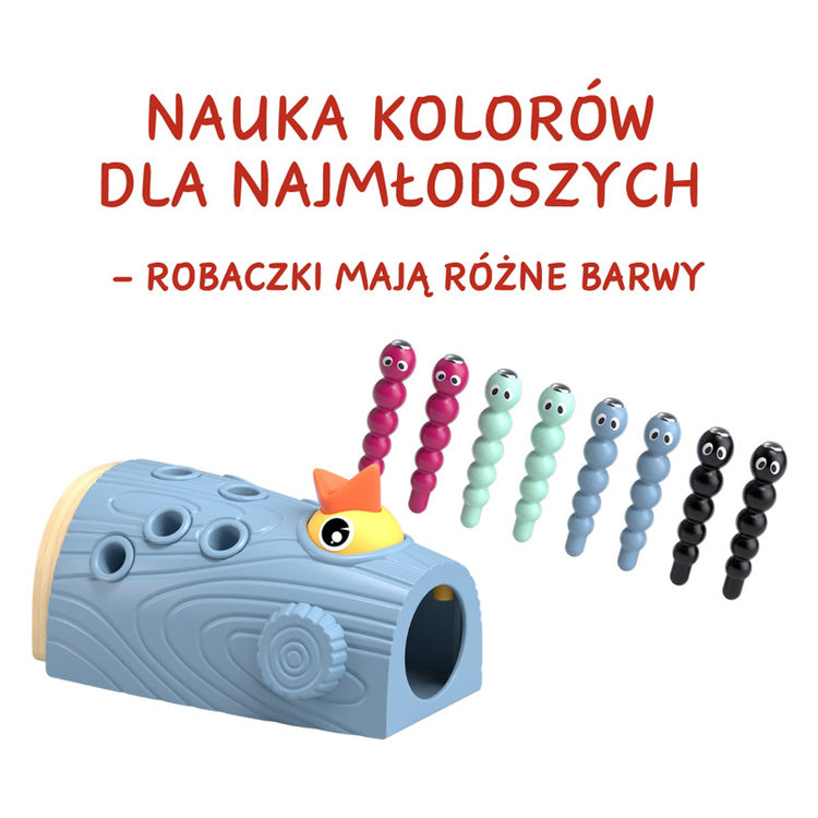 Topbright Gra zręcznościowa Nakarm Ptaszka Złap Robaczka