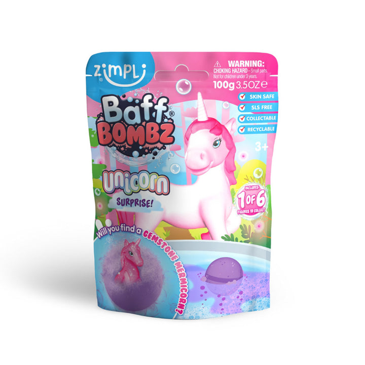 Zimpli Kids Kule do kąpieli z niespodzianką Baff Bombz Unicorn Surprise