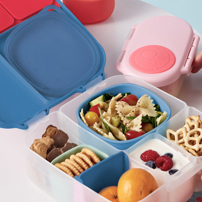 B.box Lunchbox dla dzieci z pokrywką do lunchboxa duży 400 ml Ocean