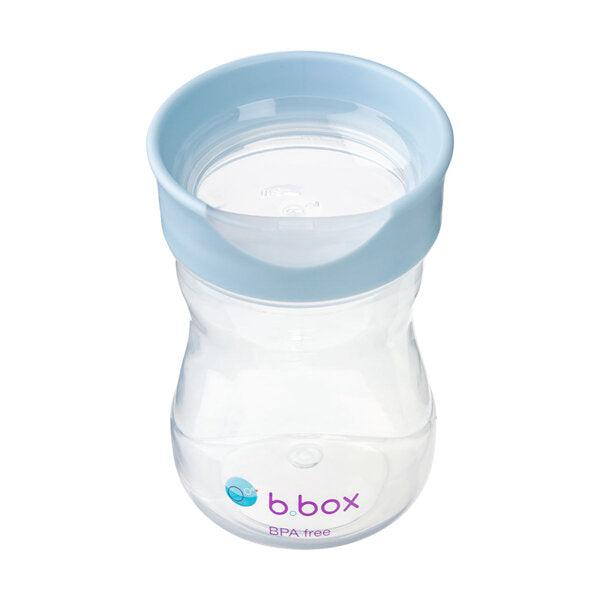 B.box Kubek do nauki picia kubek treningowy plastikowy 240 ml błękitny