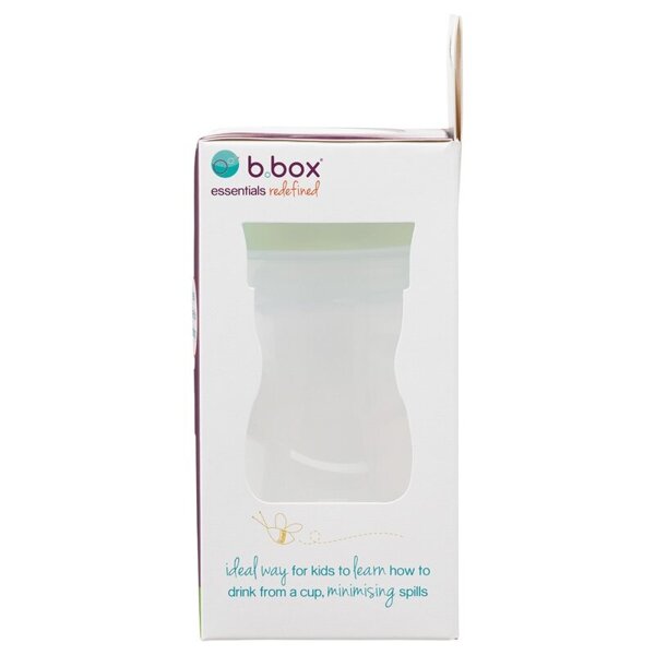 B.box Kubek do nauki picia kubek treningowy plastikowy 240 ml szałwia