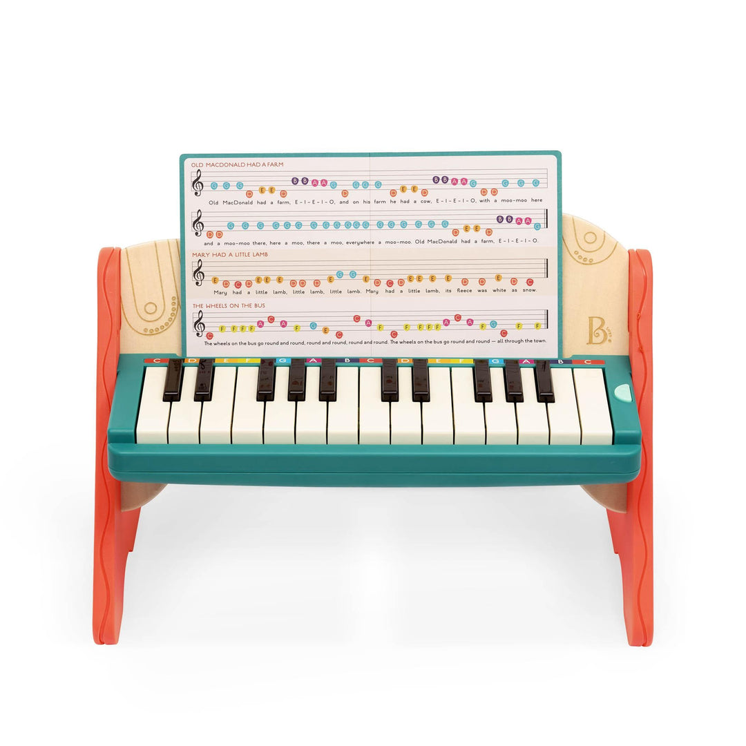 B.Toys Drewniane interaktywne pianino Mini Maestro