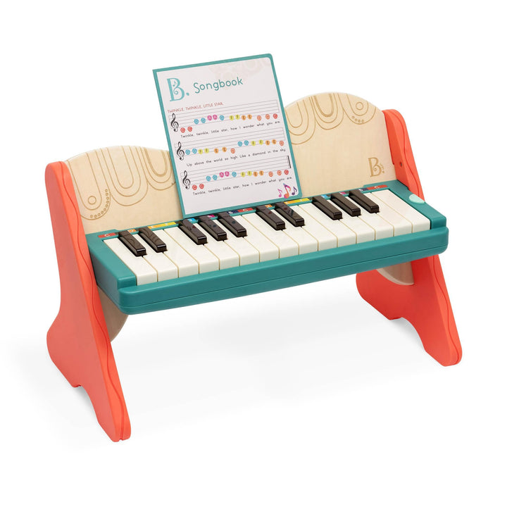 B.Toys Drewniane interaktywne pianino Mini Maestro