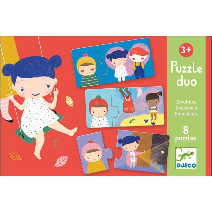 Djeco Układanka dla malucha Puzzle duo emocje
