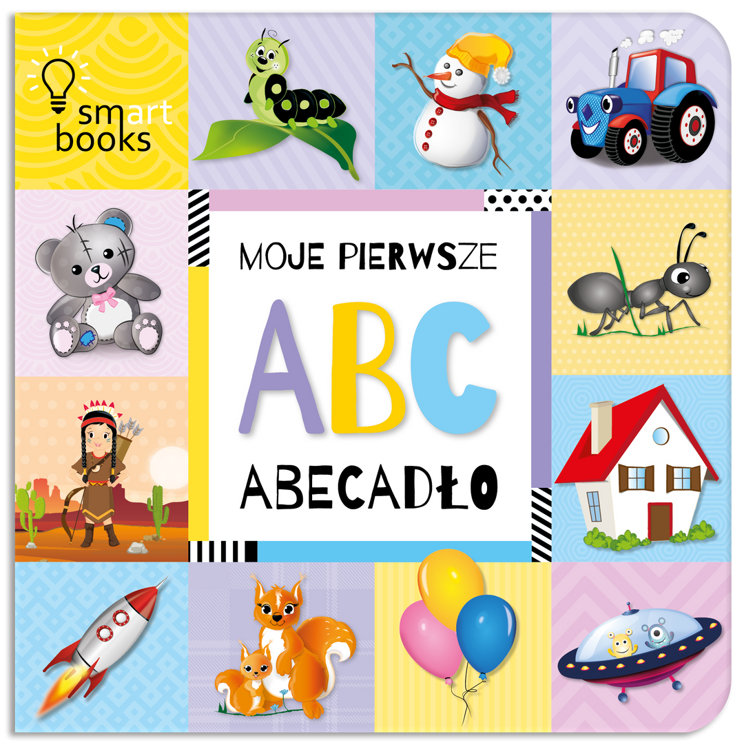 Wydawnictwo Smart Books Moje Pierwsze ABC Abecadło - 4kidspoint.pl