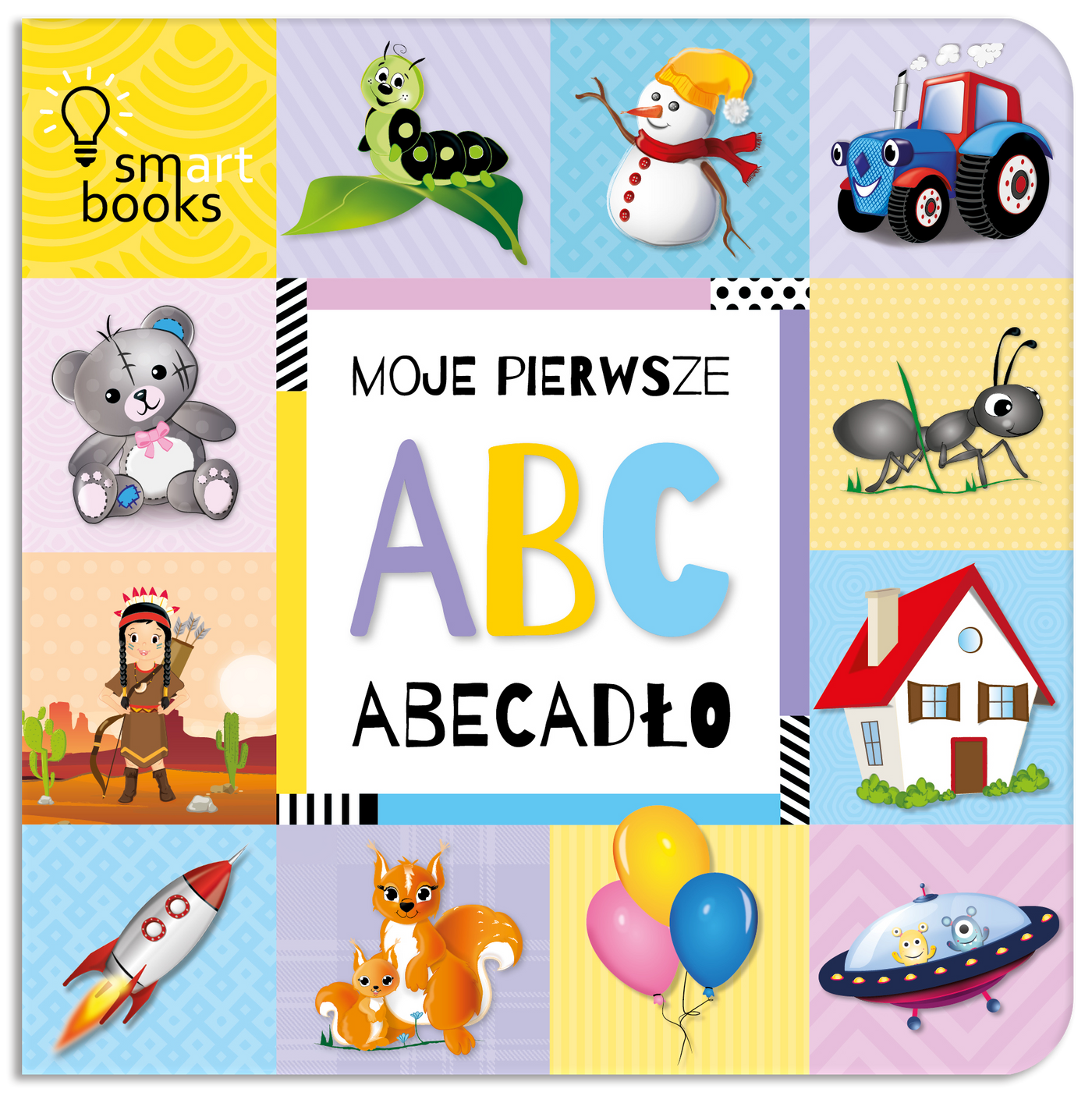 Wydawnictwo Smart Books Moje Pierwsze ABC Abecadło - 4kidspoint.pl