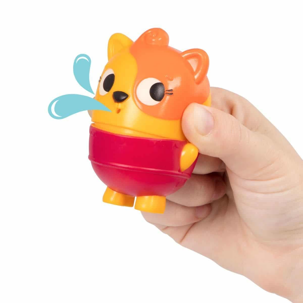 B.Toys seria Land of B. Zabawka do kąpieli rozkręcane sikawki z pieskiem