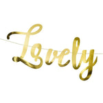 Party Deco Baner Lovely Swan 64x21,3cm - 4kidspoint.pl