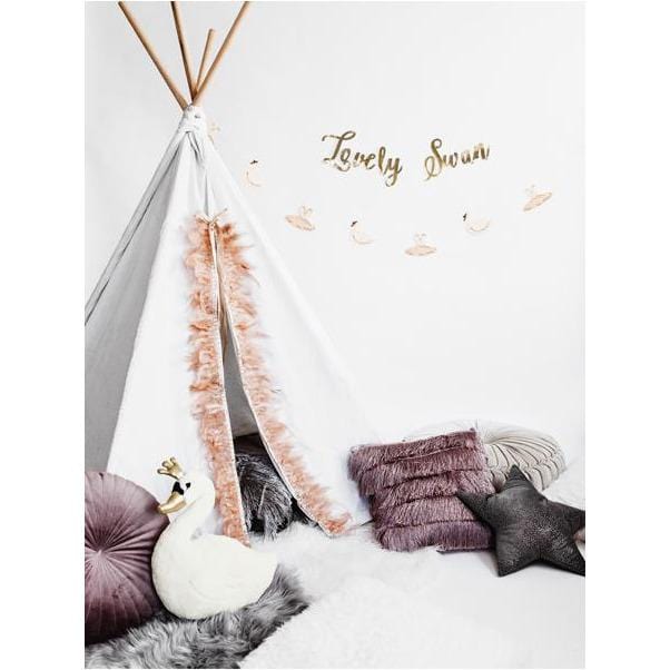 Party Deco Baner Lovely Swan 64x21,3cm - 4kidspoint.pl