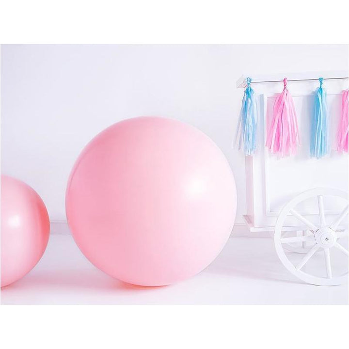 Party Deco Balon okrągły 1m Pastel Pale Pink - 4kidspoint.pl