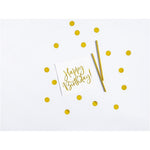 Party Deco Zestaw dekoracji urodzinowych złoty 60 elem. - 4kidspoint.pl