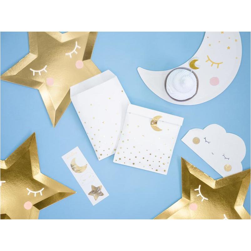 Party Deco Torebki na słodycze Little Star 6 szt. - 4kidspoint.pl